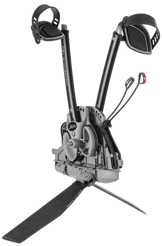 Drive display A display of the Hobie MirageDrive 180