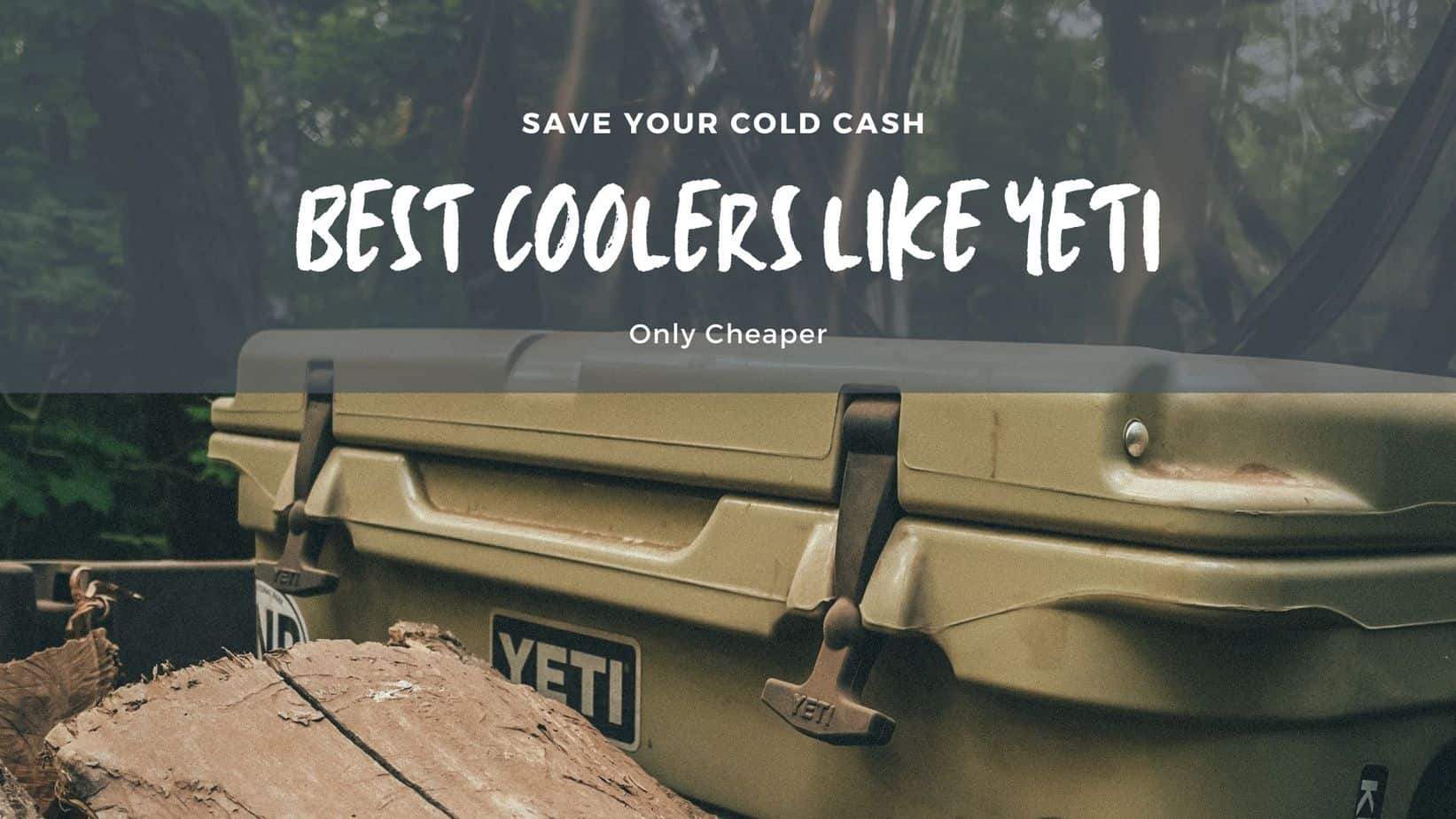 Best coolers like Yeti compares other rugged coolers to the king of camping coolers